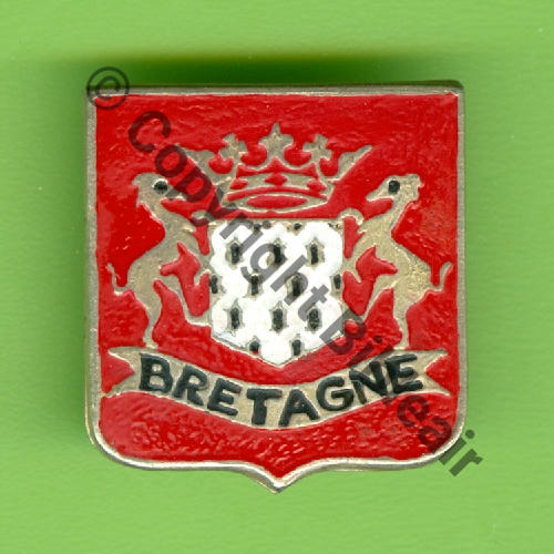 20.2 A1064NH  42.43 Gpe BRETAGNE FORT LAMY LEVANT  GBM 2.20  RETIRAGE 2023  SM No005 2Anneaux Dos lisse irreg 25x27mm Src.Y.GENTY 38Eur(x10) 